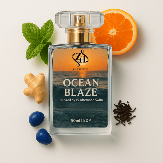 Ocean Blaze – Inspired by Afternoon Swim